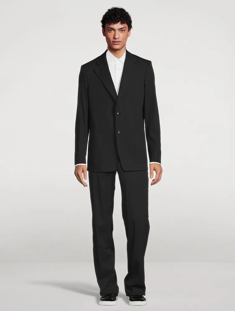 Cotton Stretch Jacket With Pockets