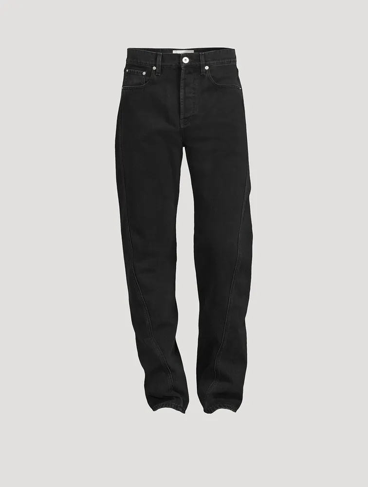 Twisted Baggy Jeans