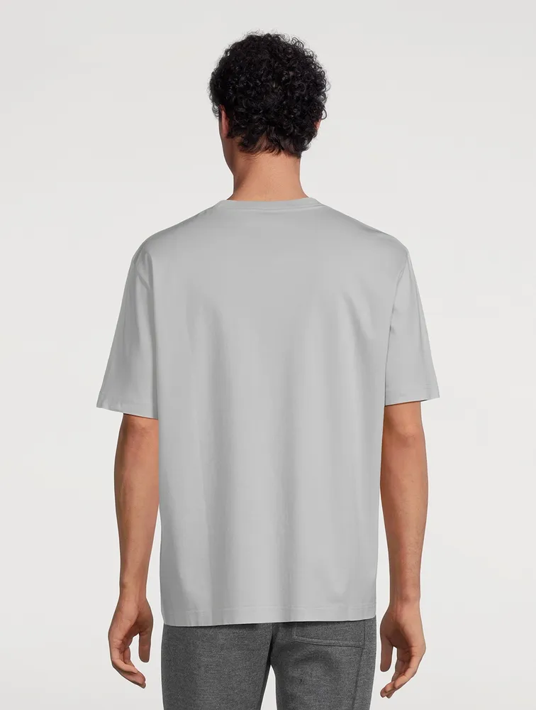Classic T-Shirt With Embroidered Logo