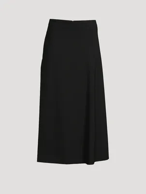 Flores Scuba Midi Skirt