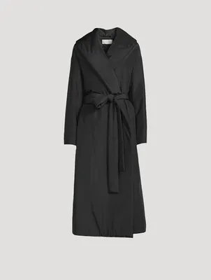 Francine Belted Cocoon Coat