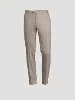 Stretch Wool Flannel Pants