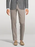 Stretch Wool Flannel Pants