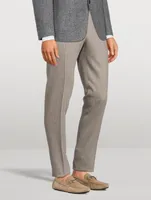 Stretch Wool Flannel Pants