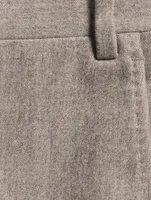 Stretch Wool Flannel Pants