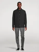 Wool Reversible Overshirt