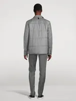 Wool Reversible Overshirt