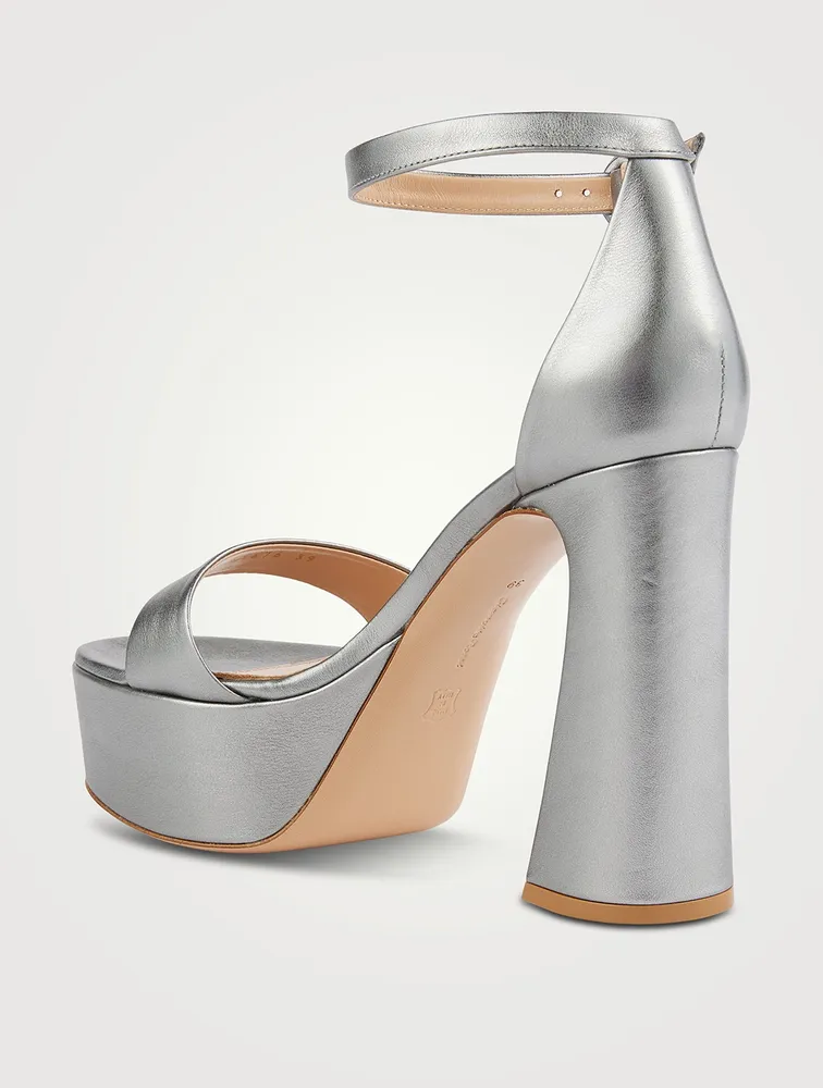 Holly Satin Platform Sandals