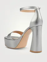 Holly Satin Platform Sandals
