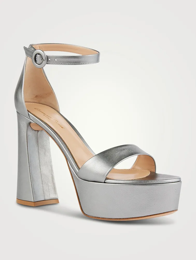 Holly Satin Platform Sandals