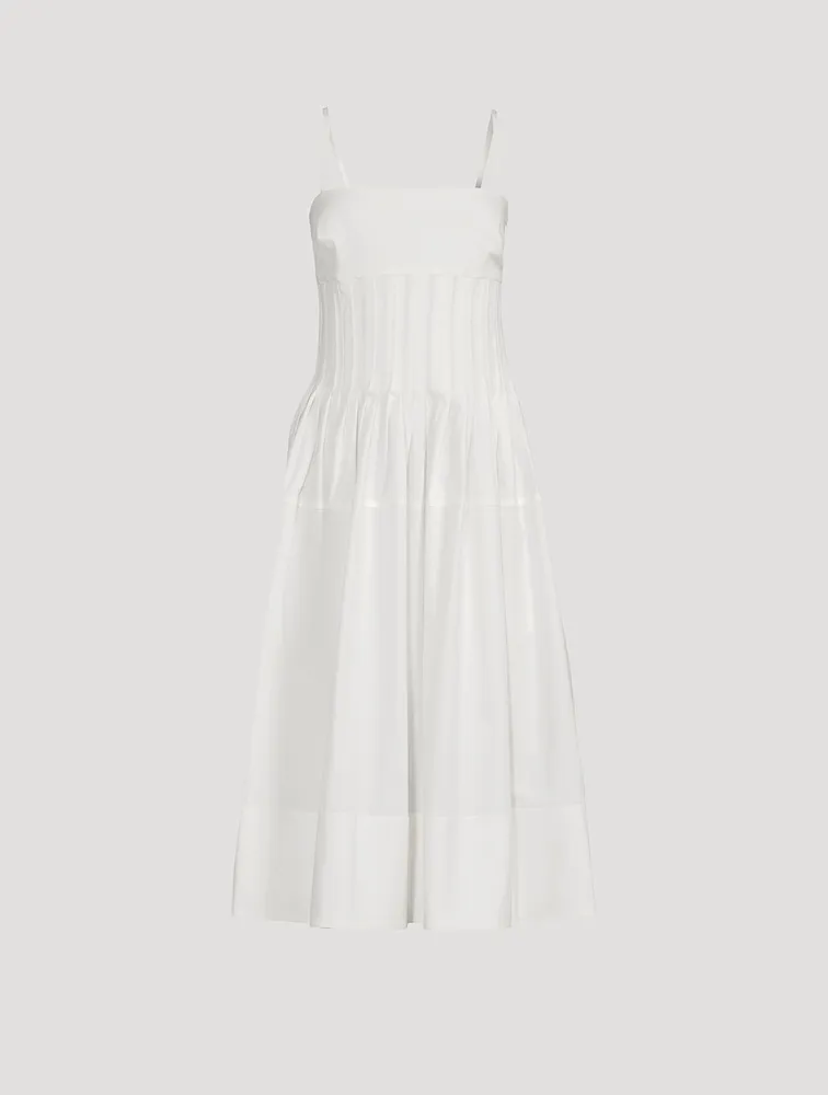 Eco Poplin Midi Dress