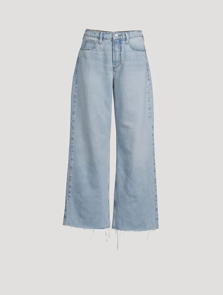 Le High 'N' Tight Wide-Leg Crop Jeans