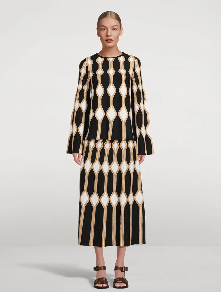 Renaissance Intarsia Sweater