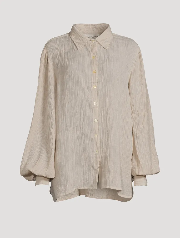 Anna Crinkle Shirt
