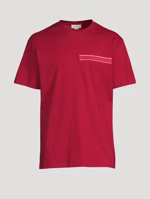 Selvedge Logo T-Shirt With Tape Detail
