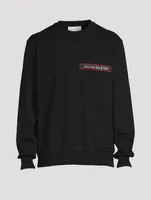 Selvedge Logo Sweatshirt With Tape Detail