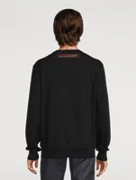Selvedge Logo Sweatshirt With Tape Detail