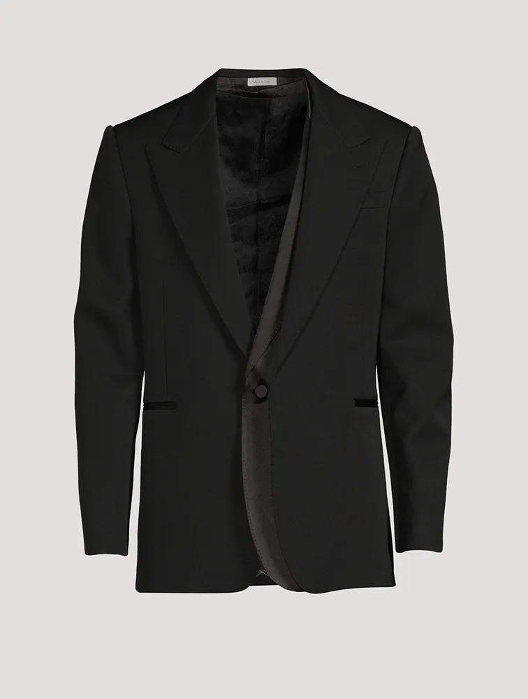 Wool Trompe L'Oeil Jacket