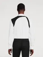 Cotton Shirt With Harness