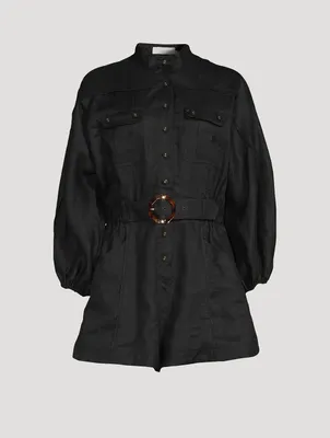 Devi Panelled Playsuit