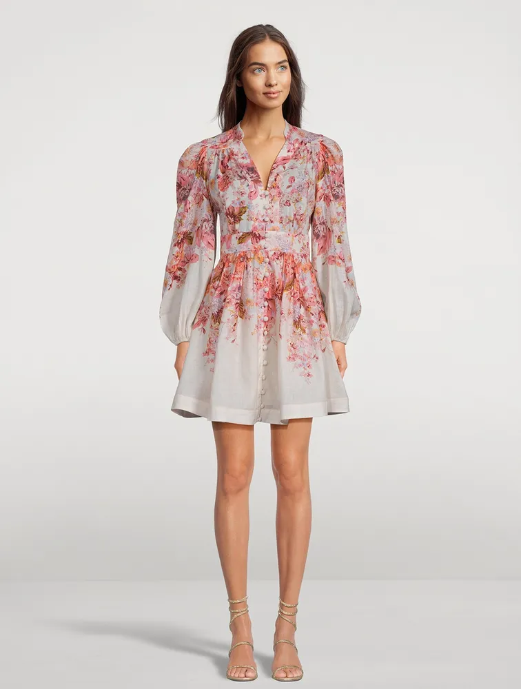 Devi Mini Dress Floral Print