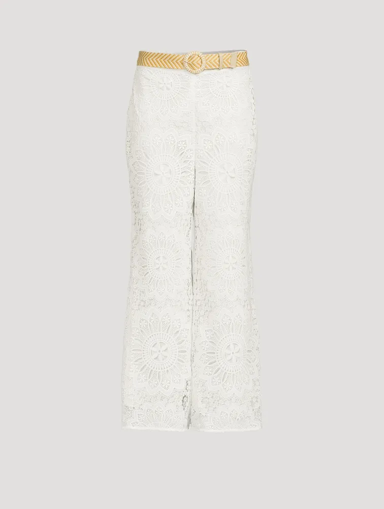 Chintz Crochet Lace Trousers