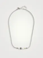 Pearl Station Necklace