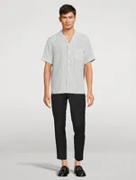 Silk Short-Sleeve Shirt