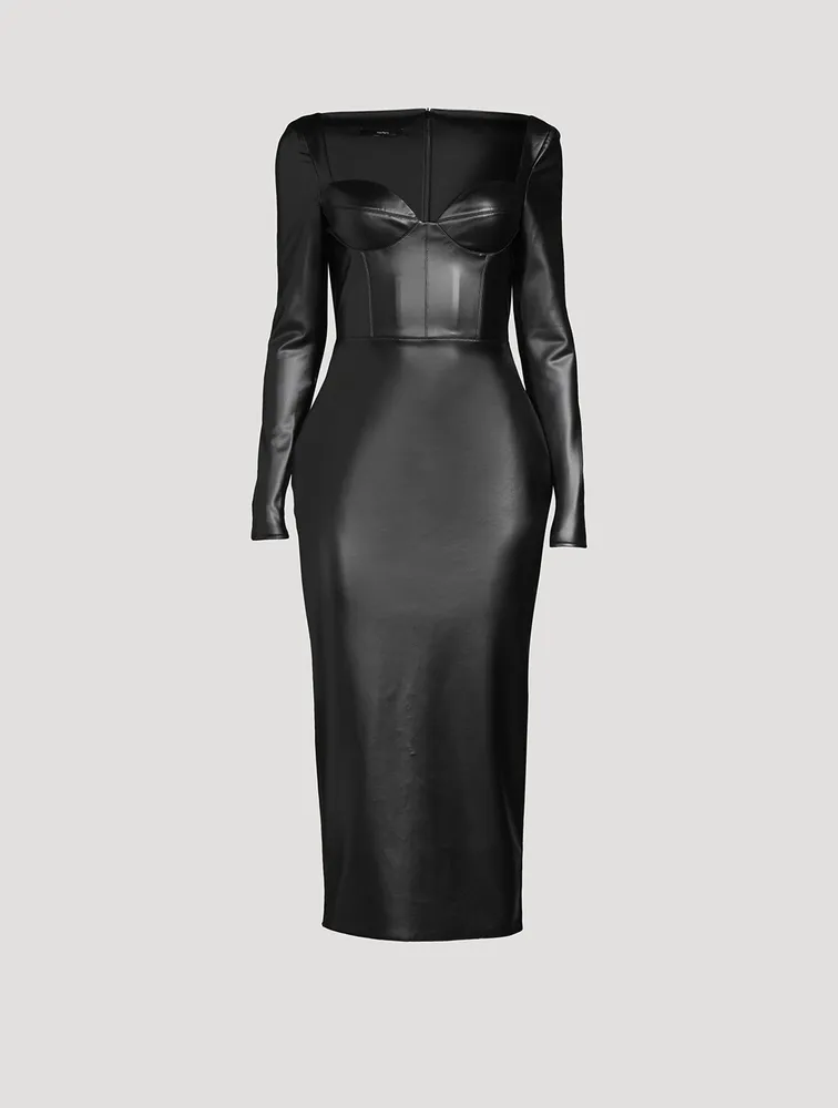 Blade Long-Sleeve Midi Dress