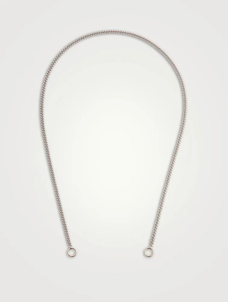 Sterling Silver Not So Heavy Curb Chain Necklace