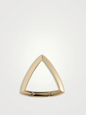 18K Gold Triangle Lock