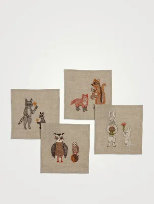 Foragers Cocktail Napkin Set