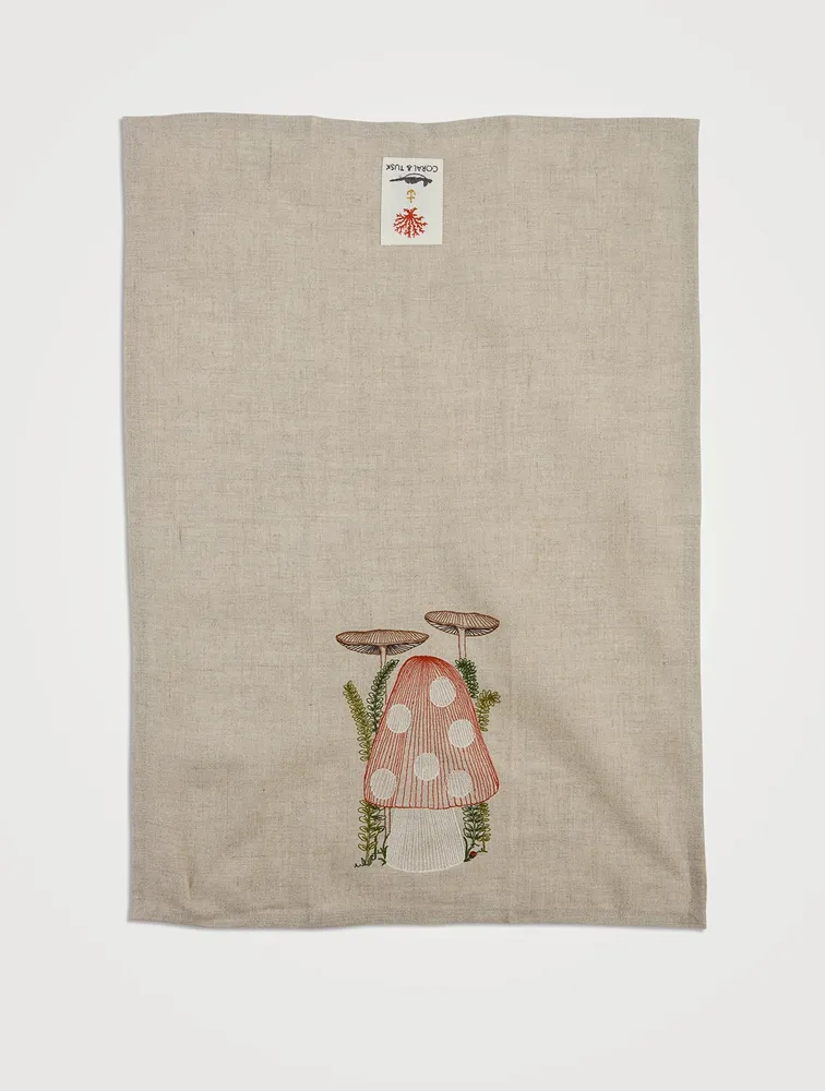 Mushroom Tea Towel