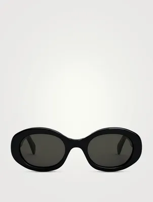 Triomphe Oval Sunglasses