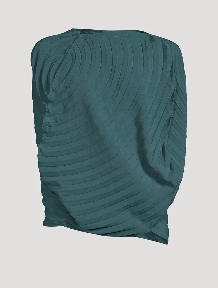 Resonant Pleats Top