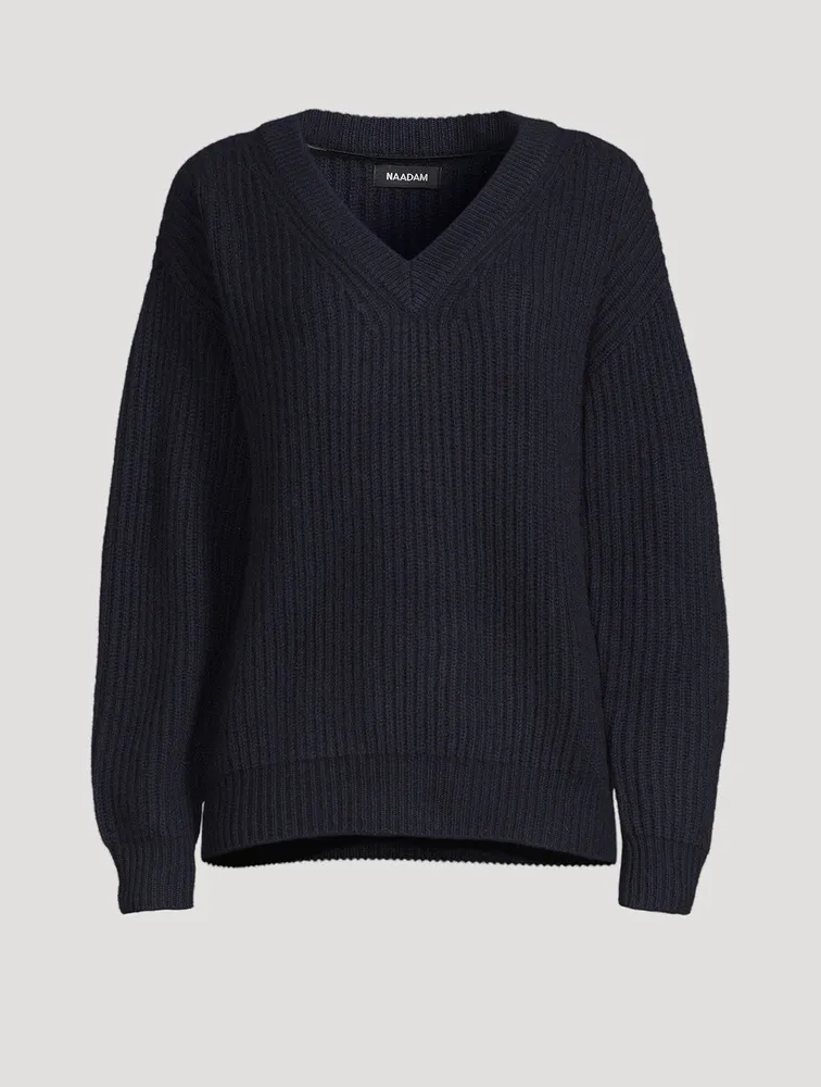 Super Luxe Cashmere Fisherman Sweater