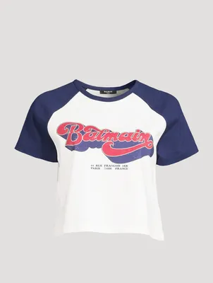 Vintage Logo Cropped T-Shirt