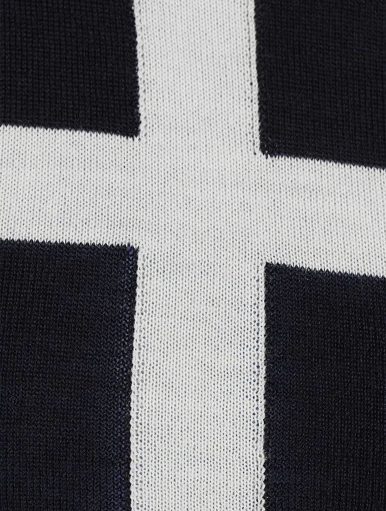 Maxi Monogram Wool Sweater