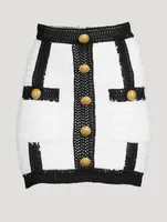 Tweed High-Waisted Mini Skirt