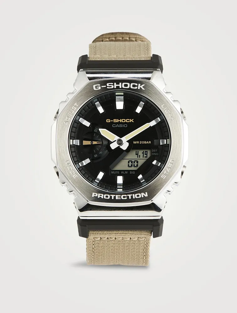 G-Shock 2100 Series Fabric Strap Watch