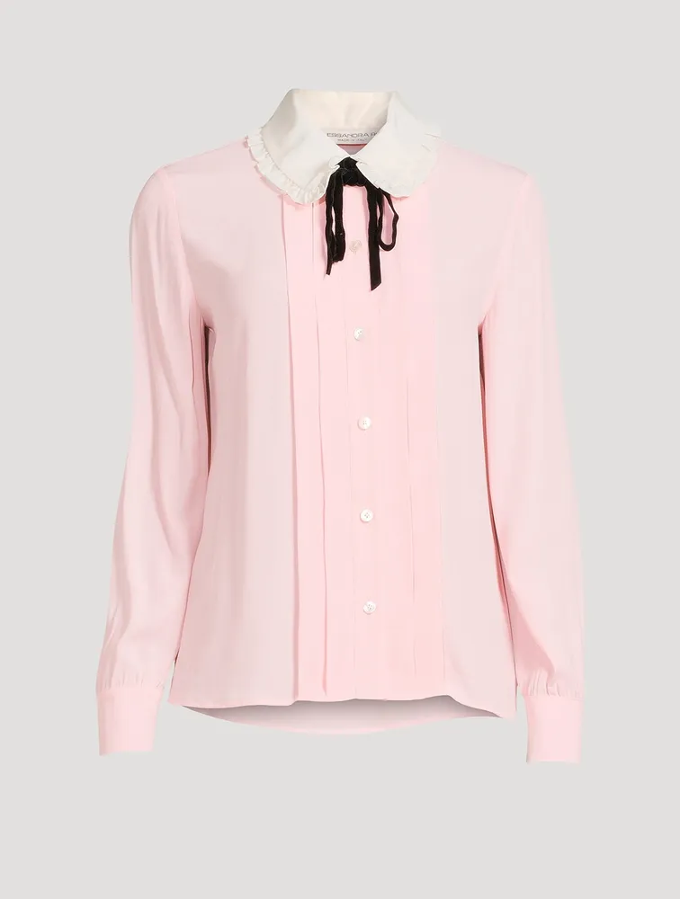 Pleated Blouse