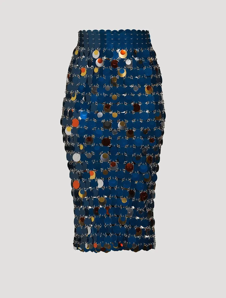 Paillette Pencil Skirt