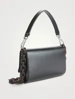Banner Leather Chain Wallet