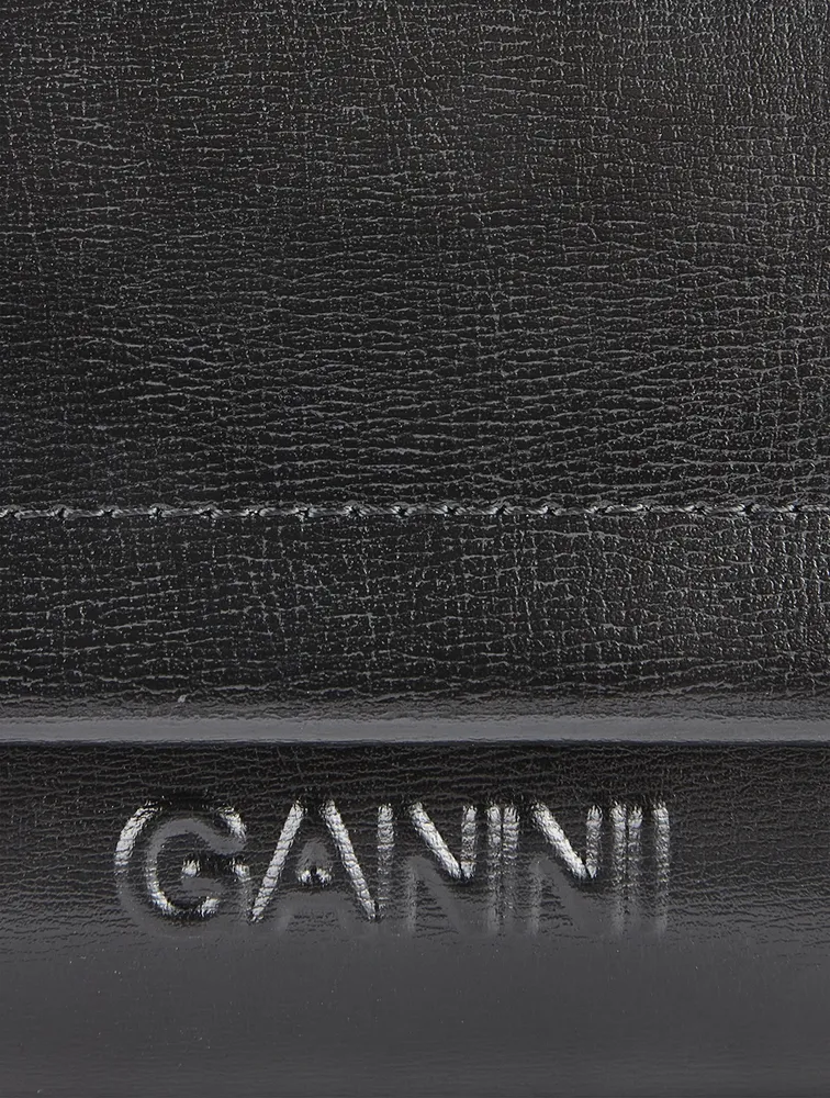 Banner Leather Chain Wallet