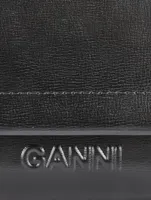 Banner Leather Chain Wallet
