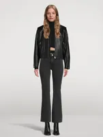 Bridget High-Rise Bootcut Crop Jeans