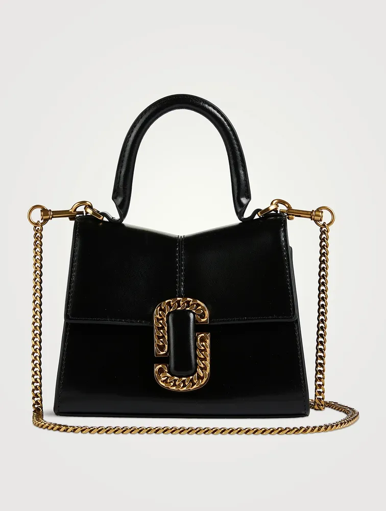 The Mini St. Marc Leather Top Handle Bag