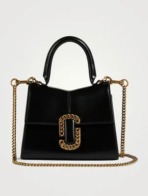 The Mini St. Marc Leather Top Handle Bag