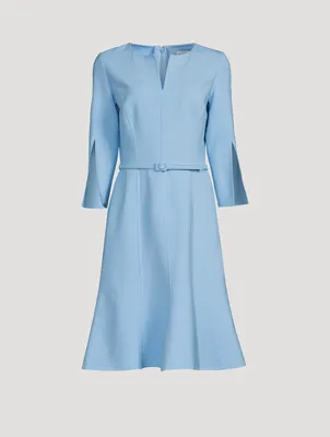 Belted Midi Dress