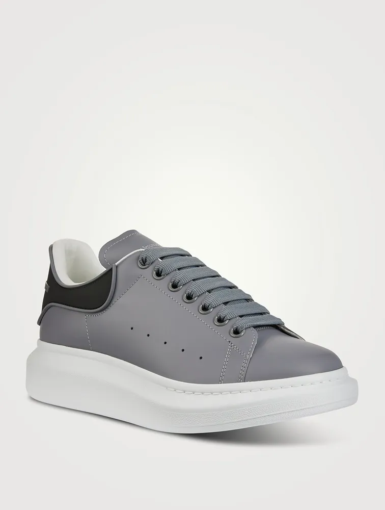 Oversized Leather Sneakers